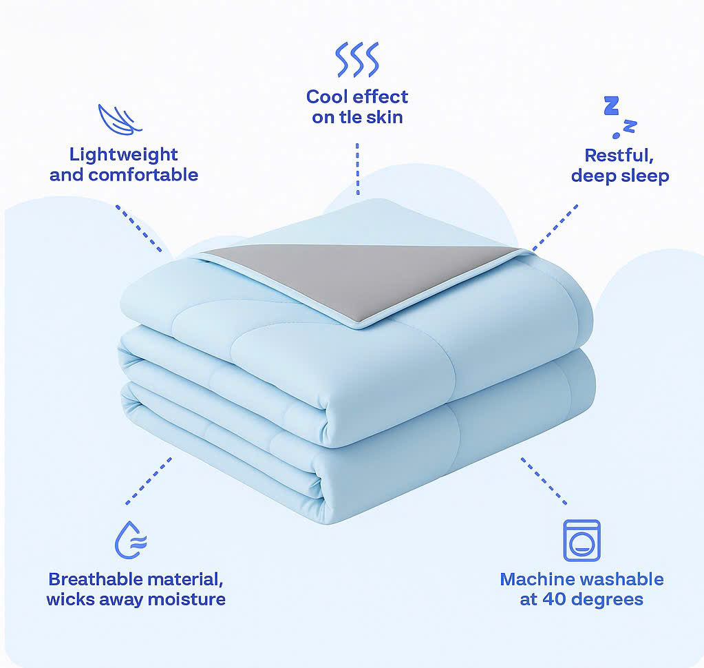 Cooling Comfort Summer Blanket™